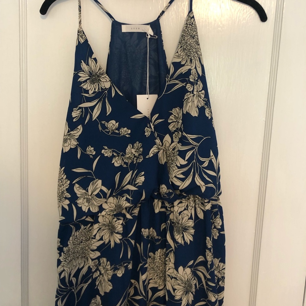 Lulu’s “Along the Waterway” floral midi dress